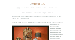 Desktop Screenshot of mediterraniaantiques.com