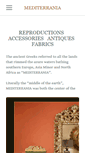 Mobile Screenshot of mediterraniaantiques.com